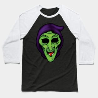 Witch Mask Baseball T-Shirt